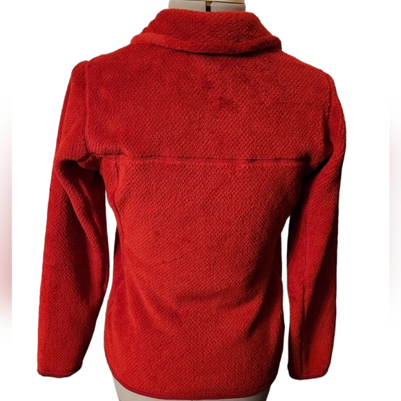 Patagonia ReTool Snap-T Polartec Pullover Fleece Red Women’s Size S - Picture 8 of 16